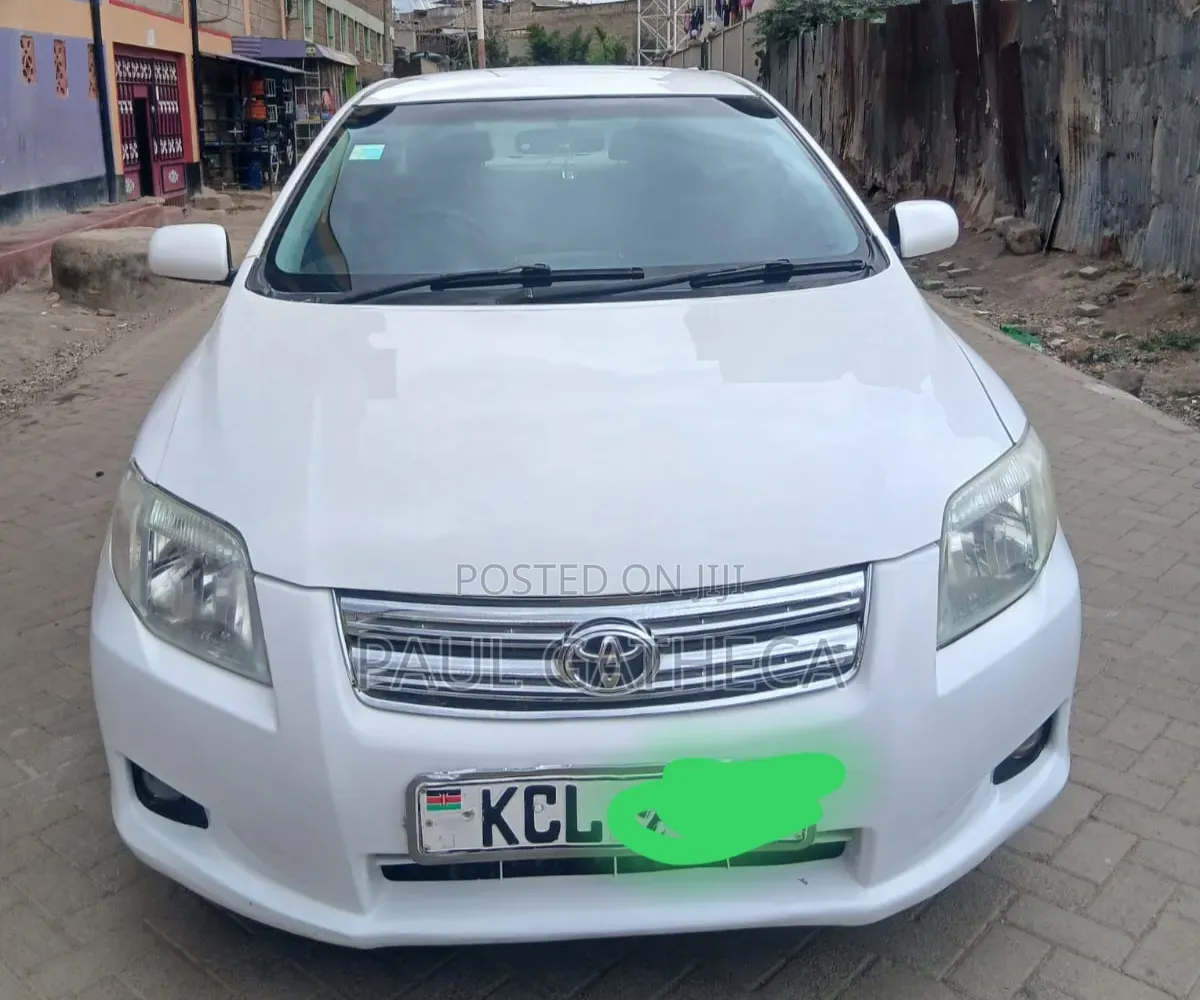 Toyota Axio 2012 White