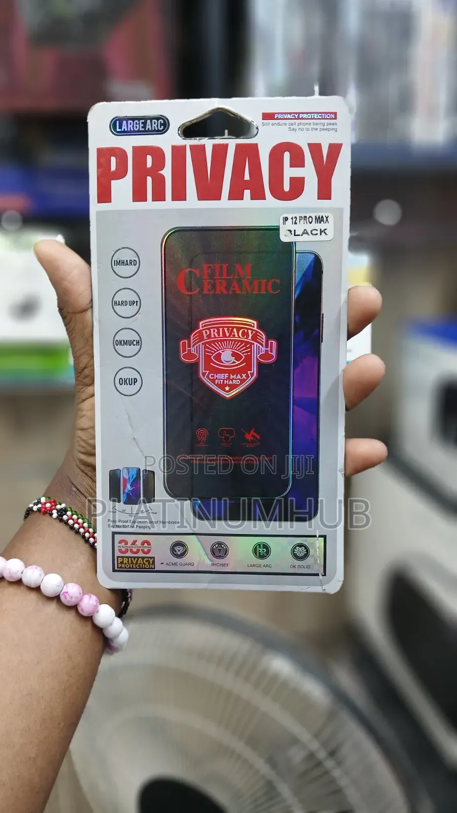 Privacy Screen Protector for iPhone 12 Pro Max