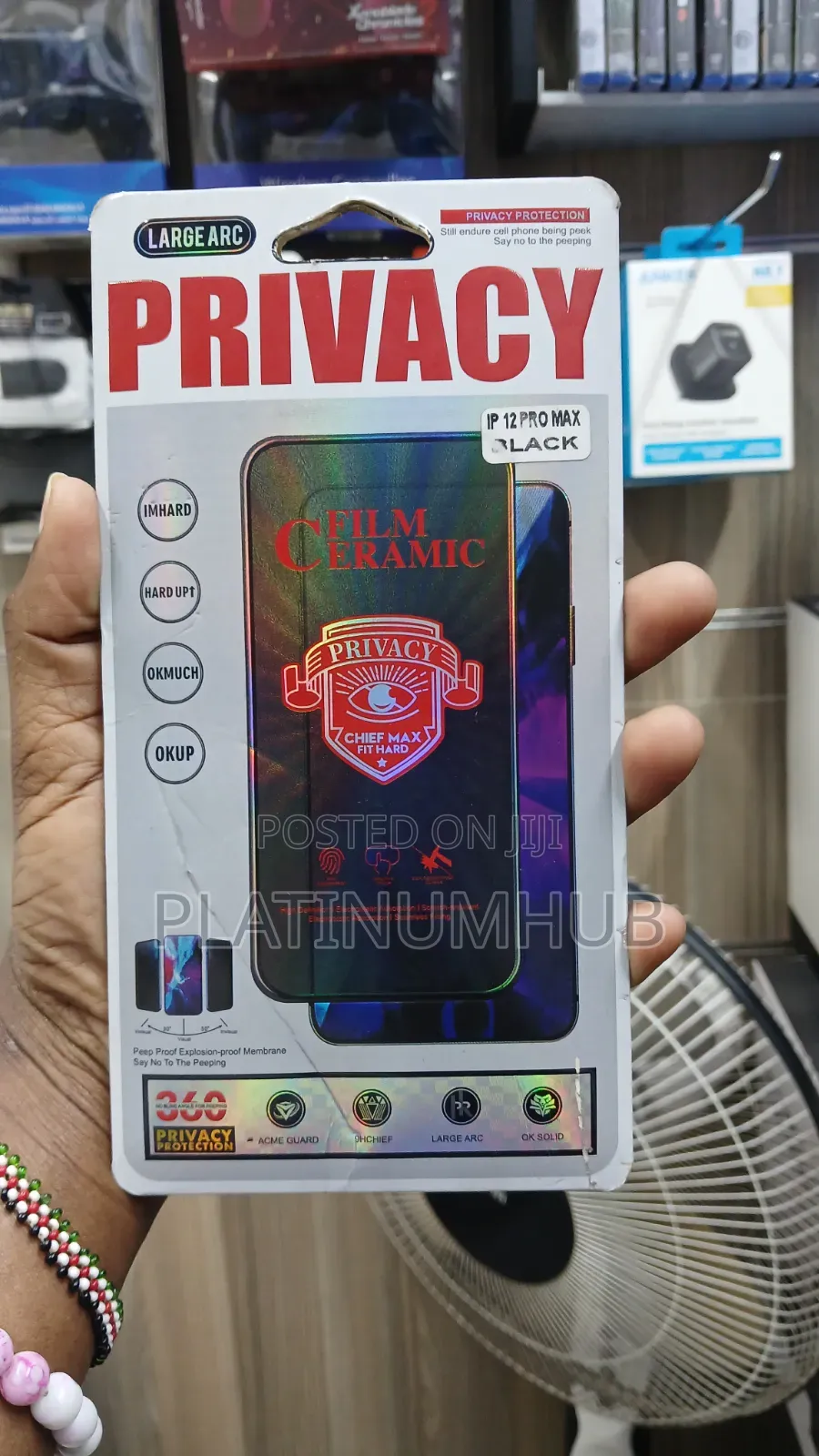 Privacy Screen Protector for iPhone 12 Pro Max