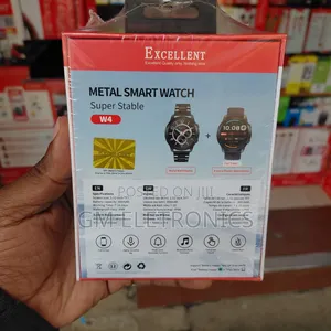 Original Execellent W4 Metallic Smart Watch