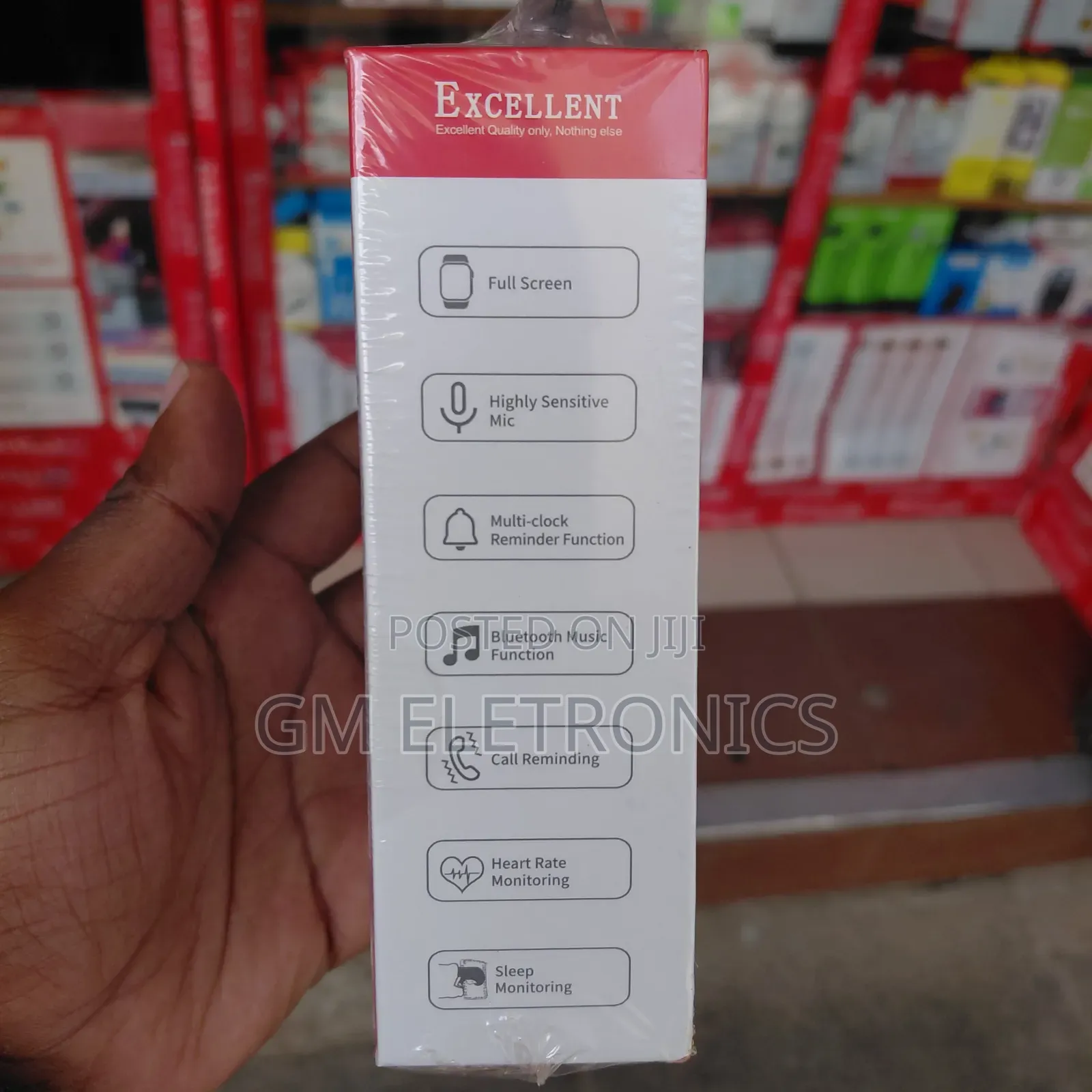Original Execellent W4 Metallic Smart Watch