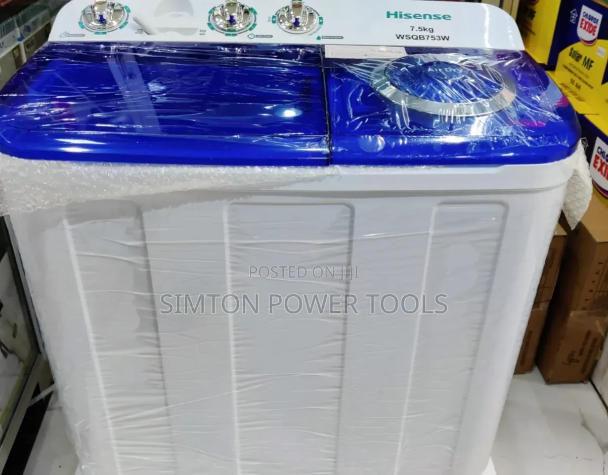 Hisense 7.5kg Twin Tub Semi-Automatic Washing Machine