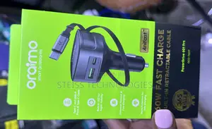 60w Oraimo- Superfast Car Charger
