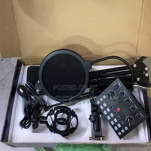 Black BM800 Professional Podcasting, Streaming Recording Mic Kit