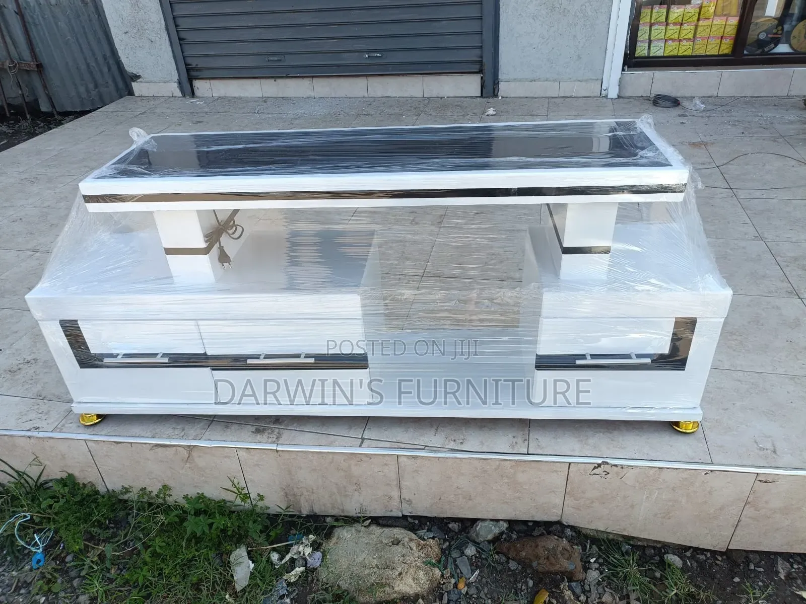 TV Stand White