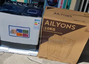 Ailyons AWTT10H Twin Tub 10KG Washing Machine.