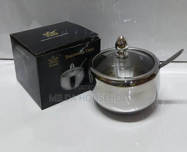 Stainless Steel Sugar Dish - thumbnail 2