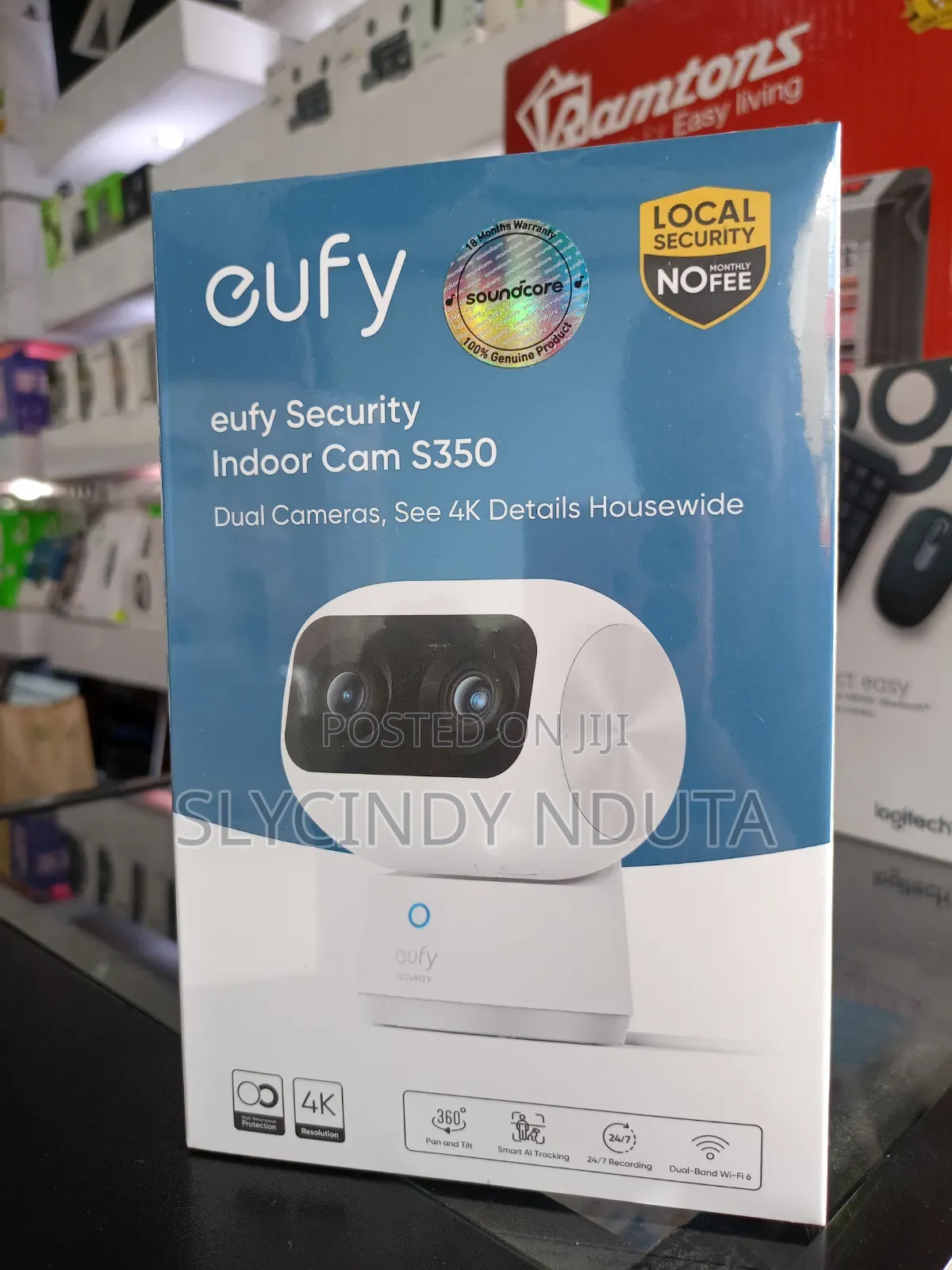 Eufy Security Indoor Cam S350