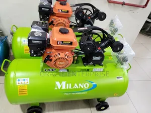 7.5hp Milano Italia 200 Litres Petrol Driven Compressor