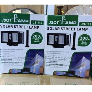 JS-112 200W Solar Street Light With High Brightness
