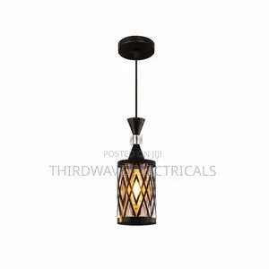 Generic Adjustable Height Modern Black Pendant Light Fixture Y5r