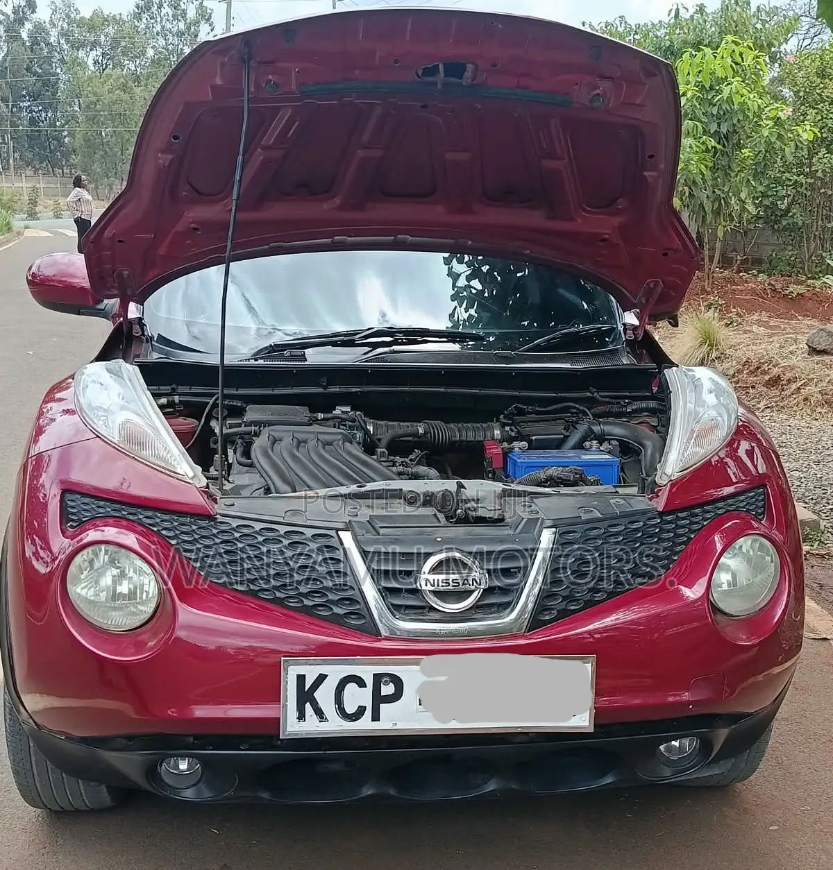 Nissan Juke 2011 Maroon