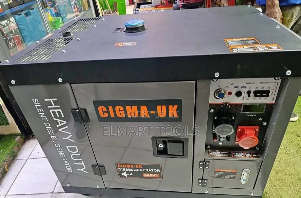 Cigma-Uk Heavy Duty Silent Diesel Generator