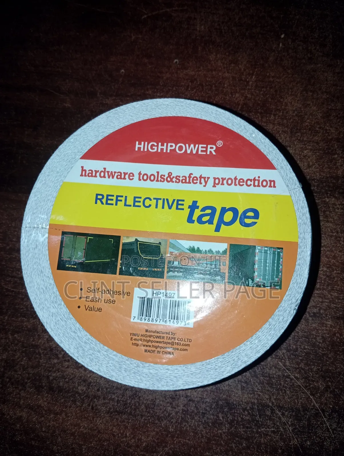 High-Visibility Reflective Safety Tape