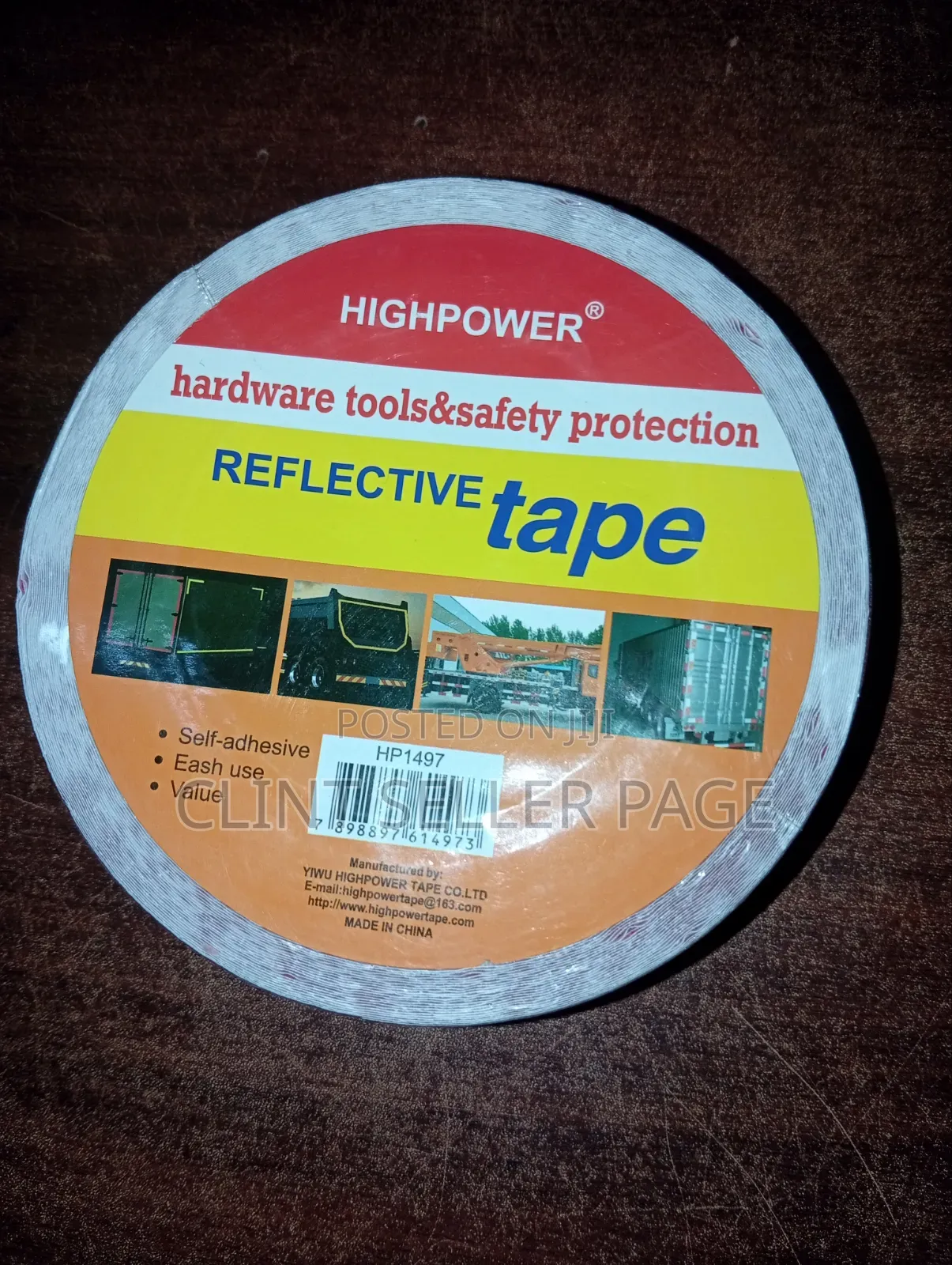 High-Visibility Reflective Safety Tape