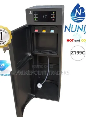 Nunix Z199C 3-in-1 Water Dispenser With Touch Screen – Hot & Cold