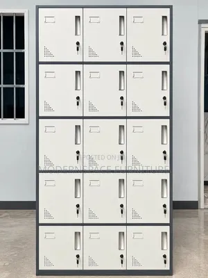 School, Gym & Office Steel Lockers – 15 Door
