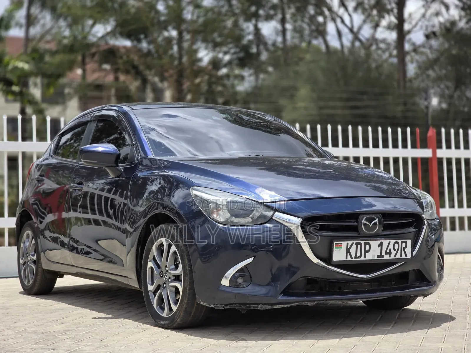Mazda Demio 2017 Blue