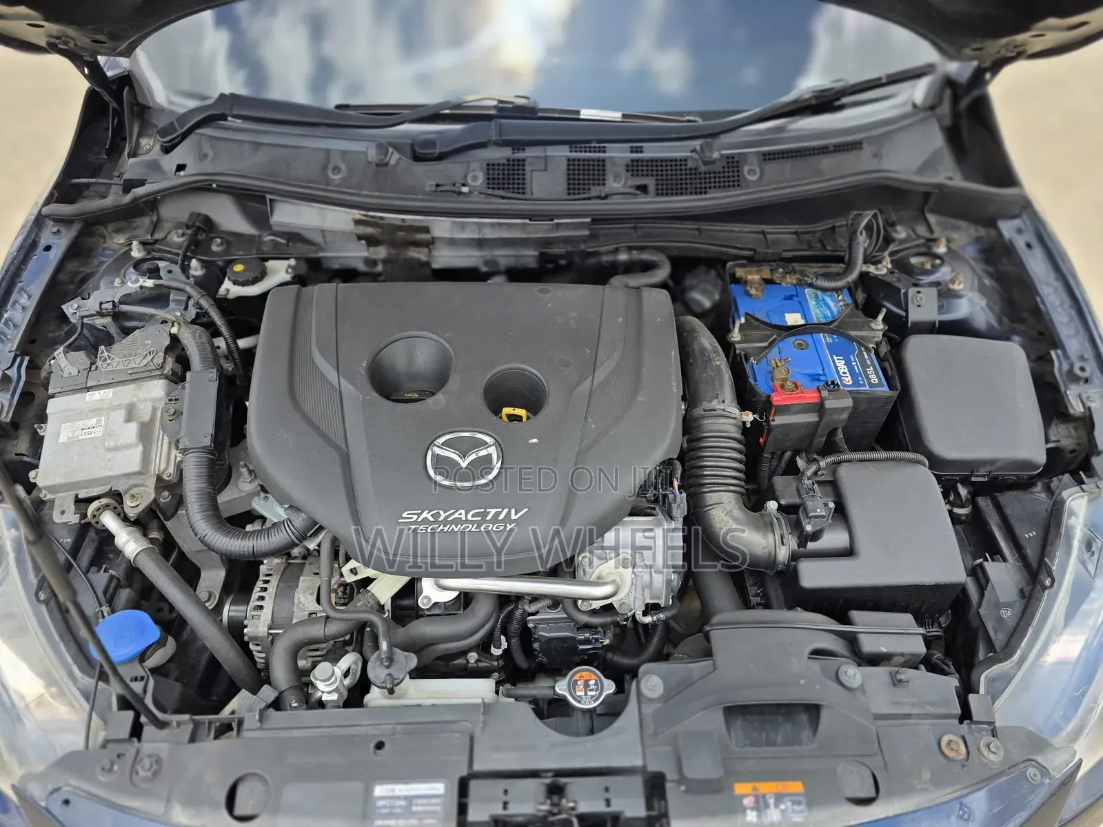Mazda Demio 2017 Blue