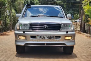 Toyota Land Cruiser 2002 Silver