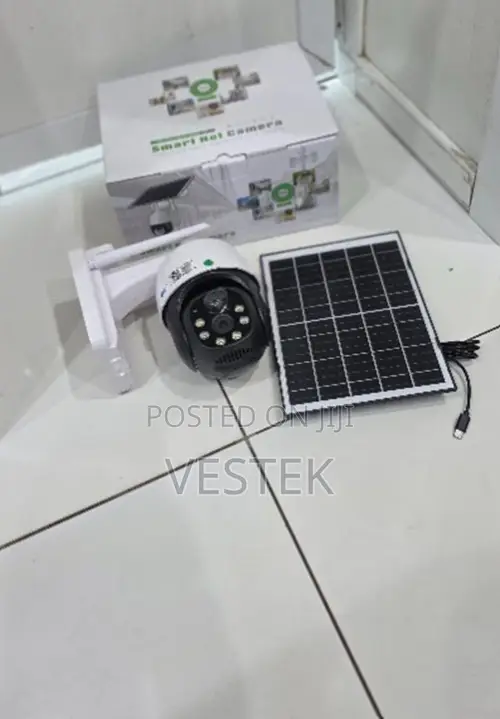 V380 Single Lens 4G SIM Solar Camera - Full HD Outdoor Motion Detectio