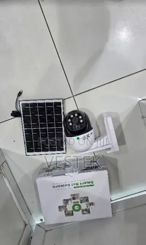 V380 4G LTE Solar Security Camera - Single Lens Pan Tilt Motion Alarm