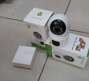 Dual Lens WiFi Baby Nanny Monitor With Voice Communication