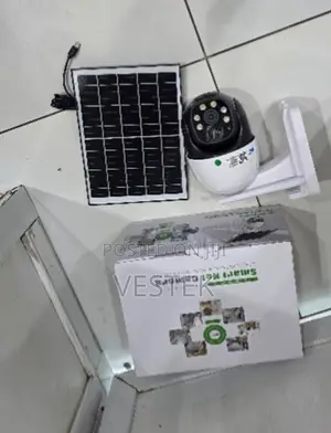 V380 Pro Single Lens Solar Powered 4G CCTV Camera - Rechargeable