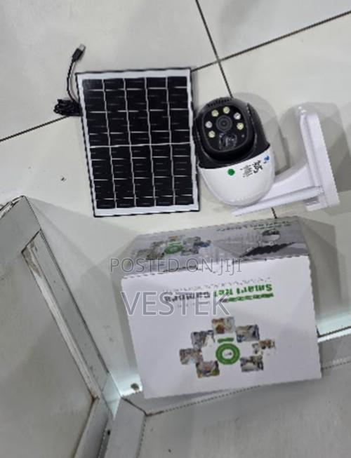 V380 Pro Single Lens Solar Powered 4G CCTV Camera - Rechargeable - main view