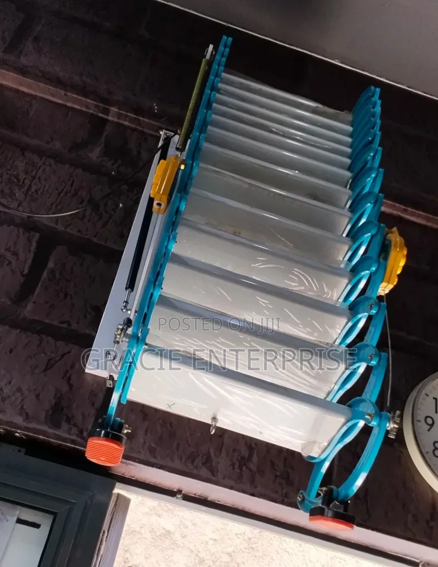 Wall Mounted Telescopic Attic Ladder, Loft Ladder