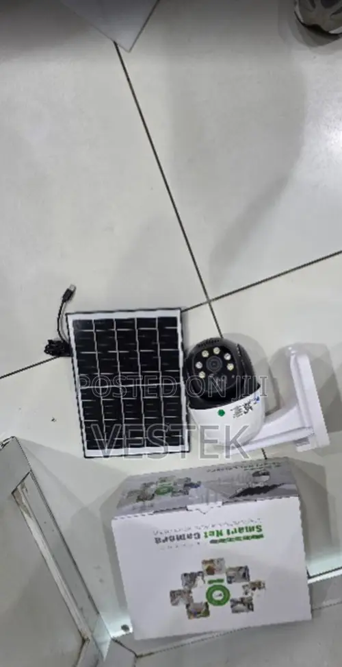 V380 4G Solar PTZ Camera Single Lens Outdoor Camera With Solar Panel
