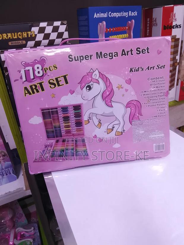 Kids Super Mega Art Set -178 PCS
