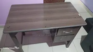 Wooden Desk With 2 Drawers