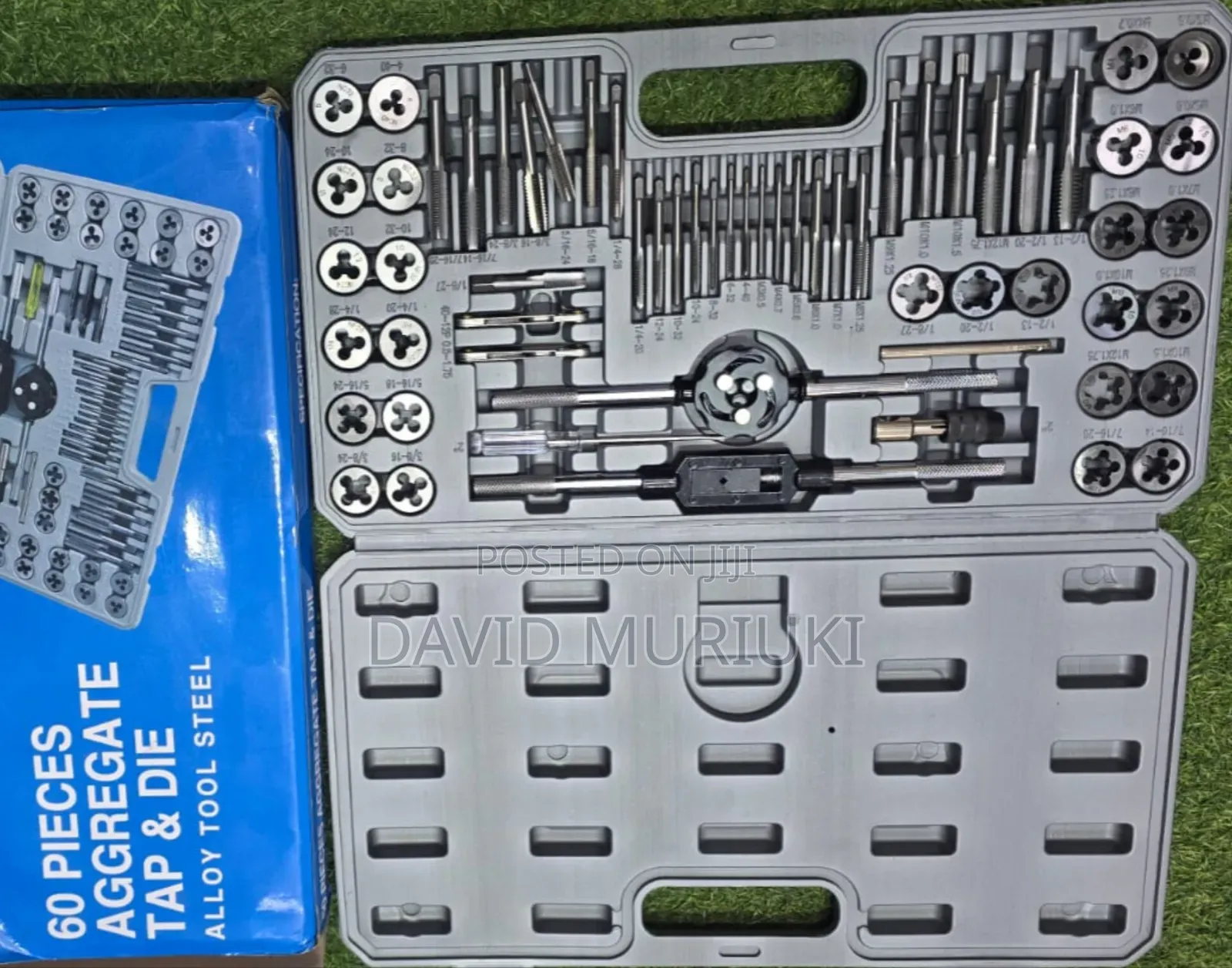 60-Piece Metric & Imperial Tap and Die Set.