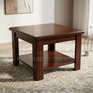 Mahogany Coffee Office Stool