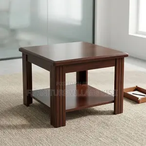 Mahogany Coffee Office Stool