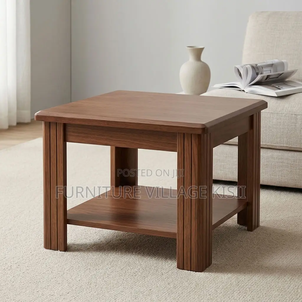 Mahogany Coffee Office Stool