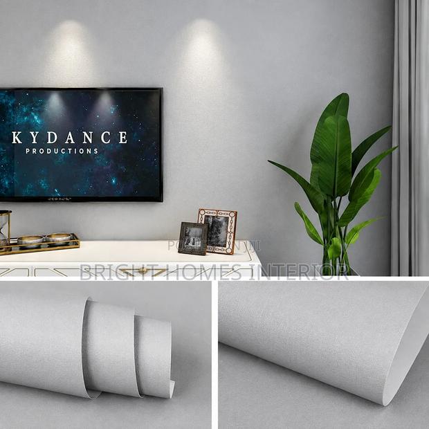 Light and Dark Grey Plain Color Contact Paper - thumbnail 2