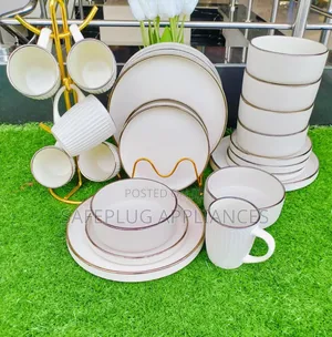 Complete 24 PCS Dinner Set for Family Dining