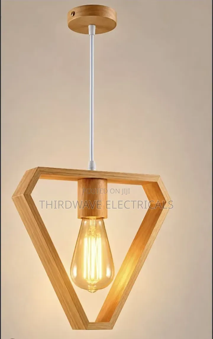Quality Modern Hanging Wood Pendant Light Fixtures Nv4