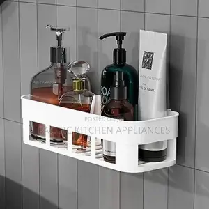 Multipurpose Plastic Kitchen Bathroom Wall Corner Shelf