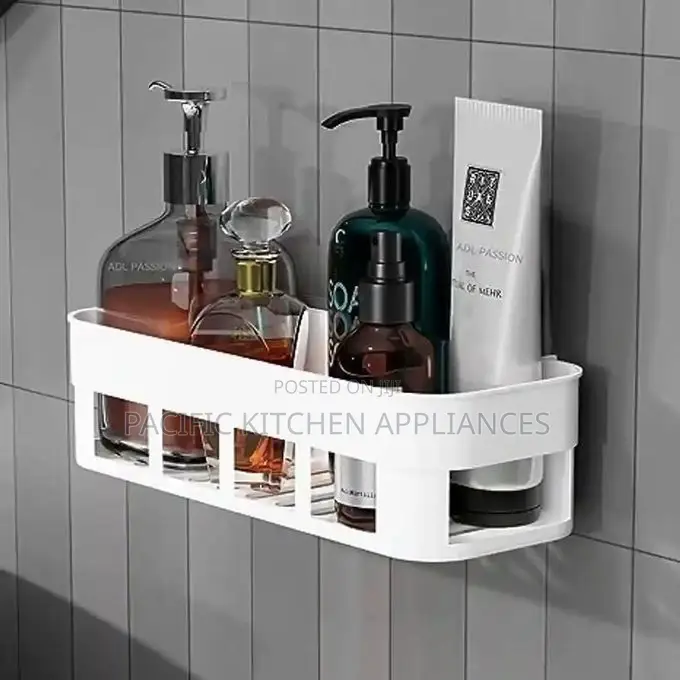 Multipurpose Plastic Kitchen Bathroom Wall Corner Shelf