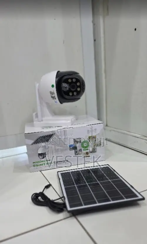 Wireless 4G Solar CCTV Camera V380Pro Single Lens Smart Net PTZ Camera
