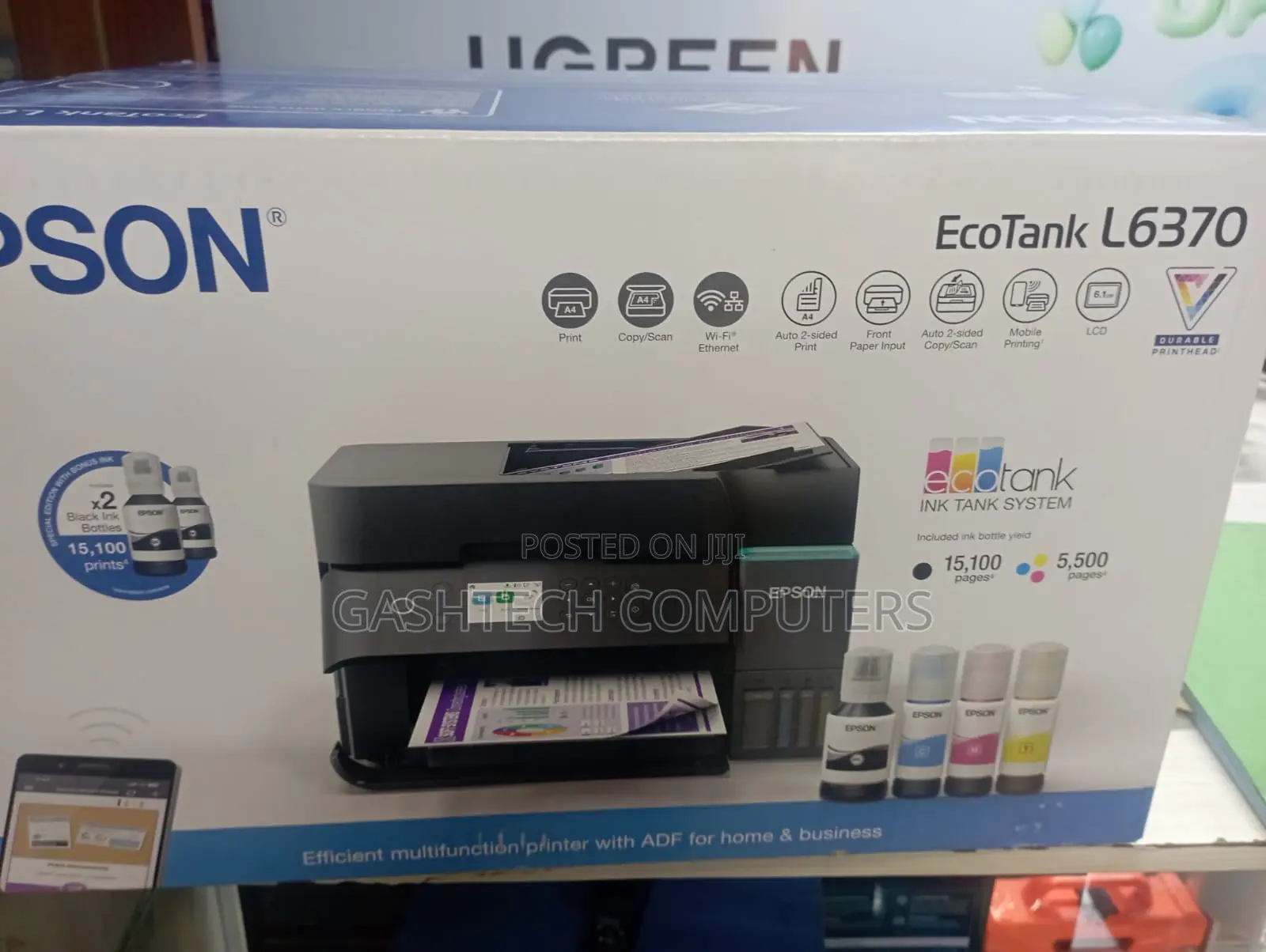 Epson Ecotank L6370 Printer