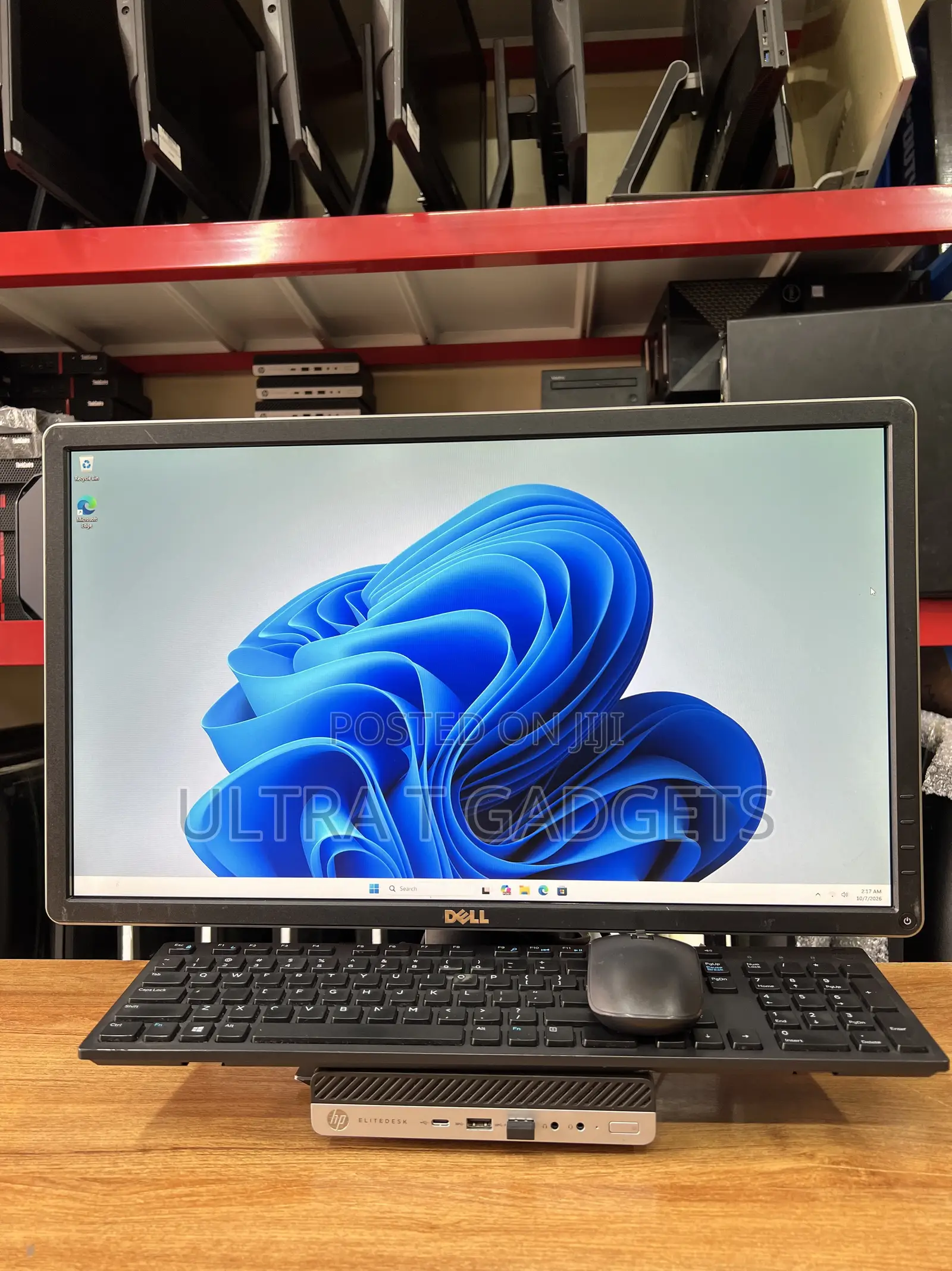 Desktop Computer HP 8GB Intel Core i7 SSD 256GB