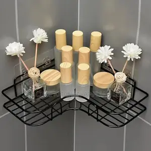 Metal Bathroom Corner Rack Storage Shelf Bathroom Storage Rack