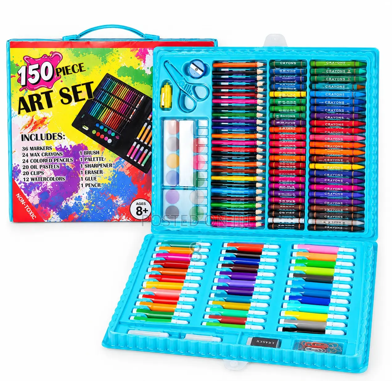Kids Art Set for School and Home Activities