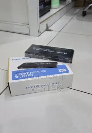 4 Port 4K HDMI Splitter 1 in 4 Out HD Video Multiplier Box