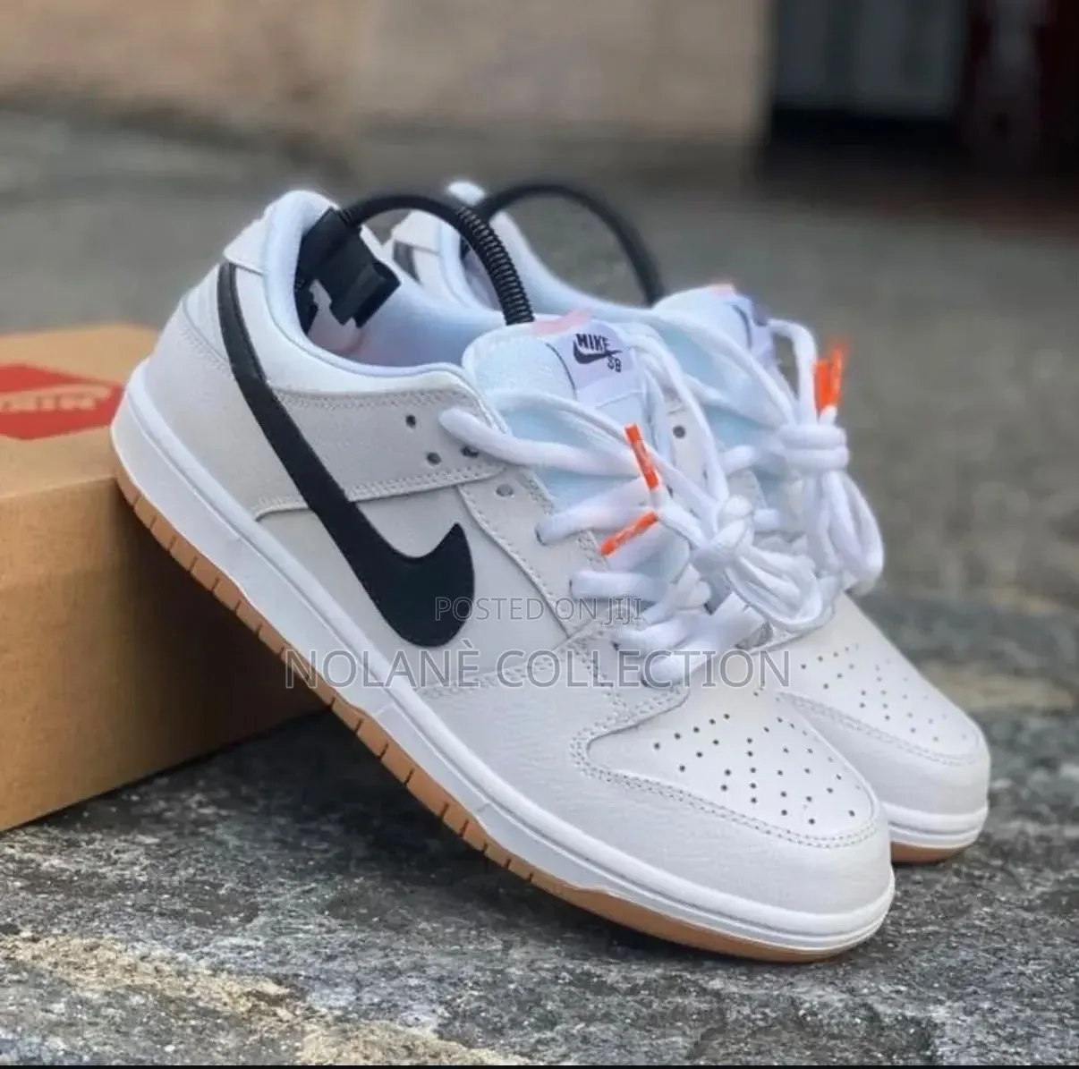 Nike SB Dunk White Gum Sneakers