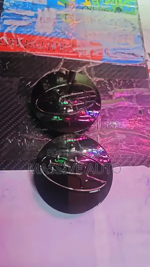 Black Subaru Centre Wheel Caps
